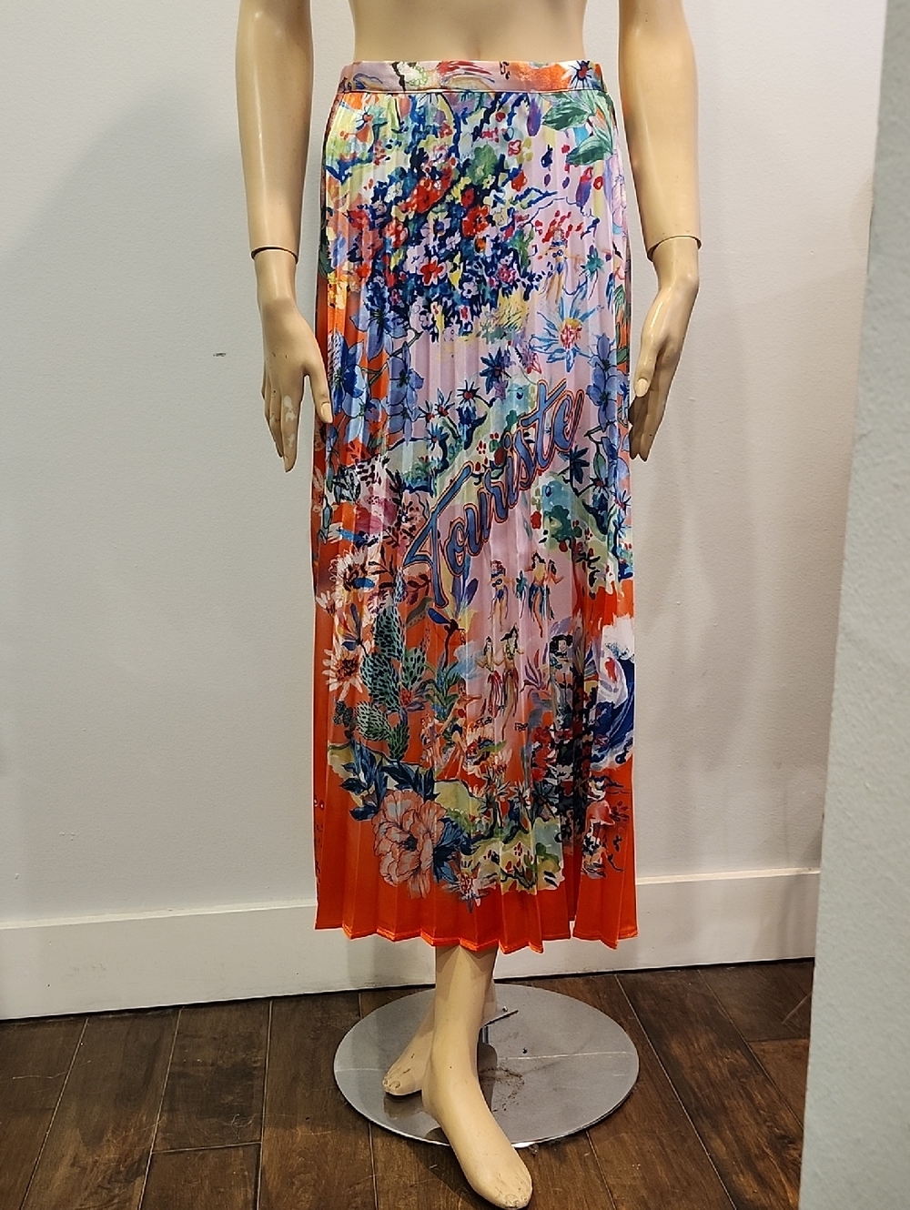 H&M gorgeous Multi-Color maxi skirt size 6